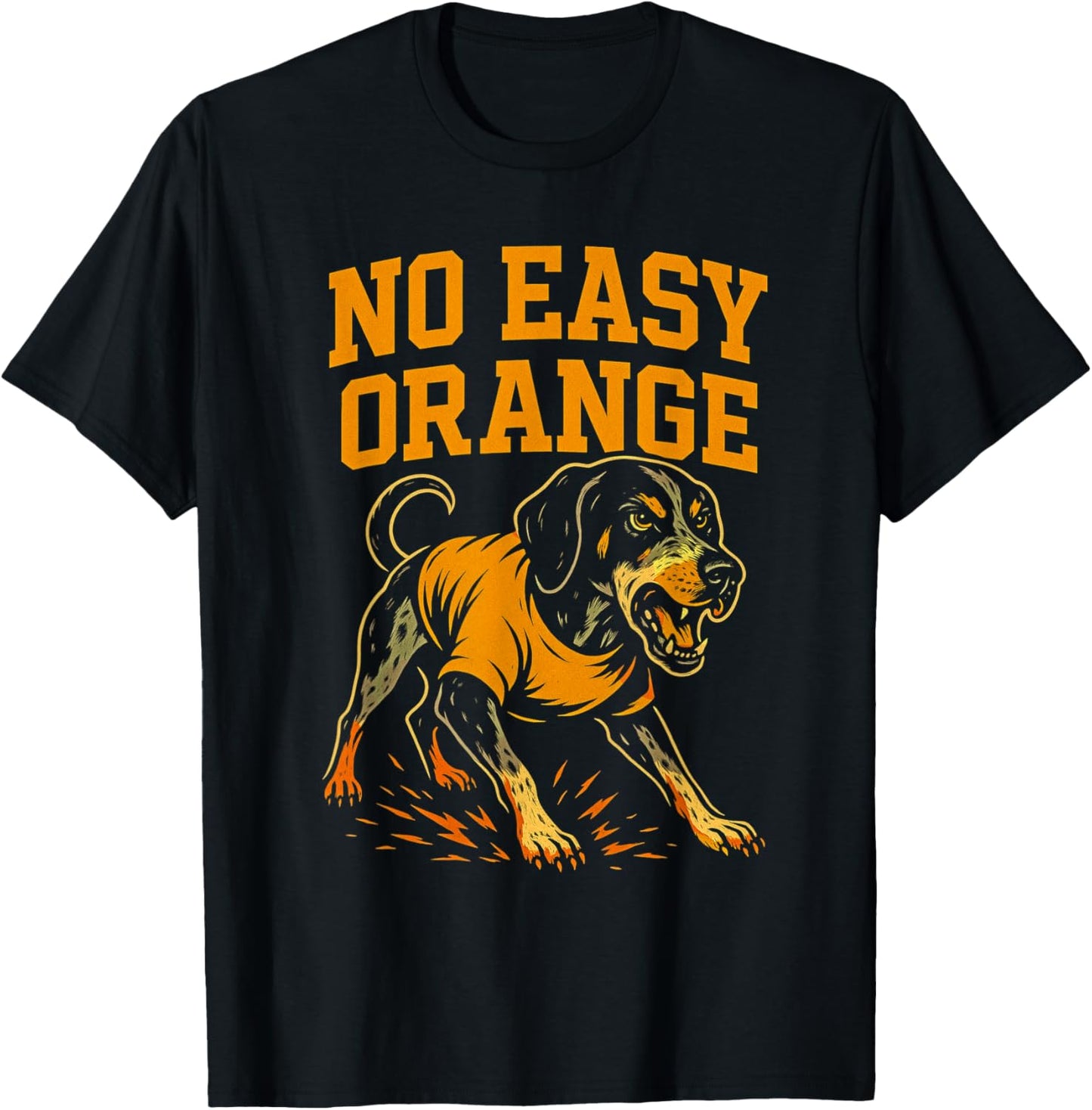 Vintage Tennessee Gameday Chase Mode, No-Easy Classic Orange T-Shirt