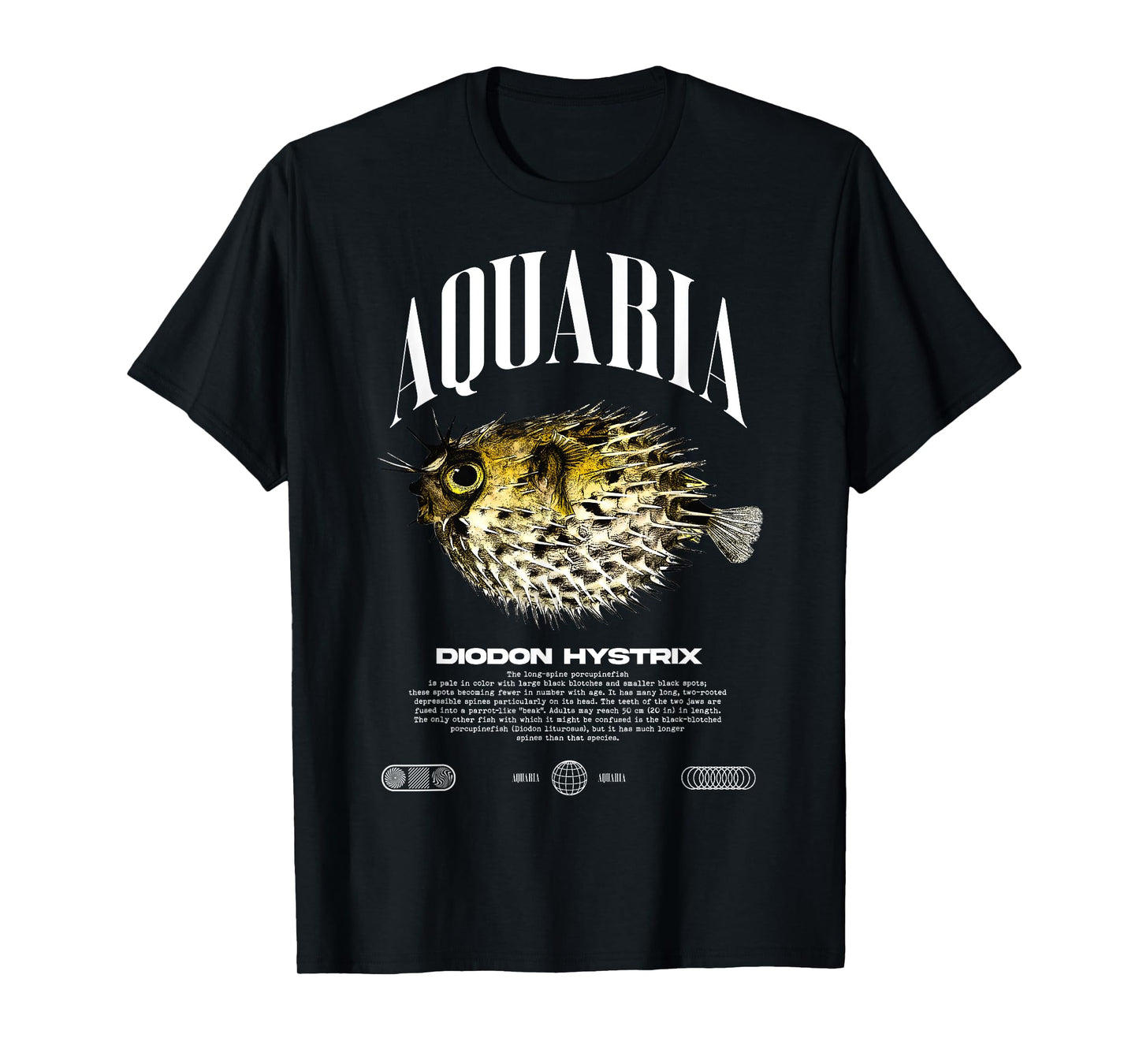 Porcupine Puffer Fish Fish Keeper Modern Streetwear T-Shirt