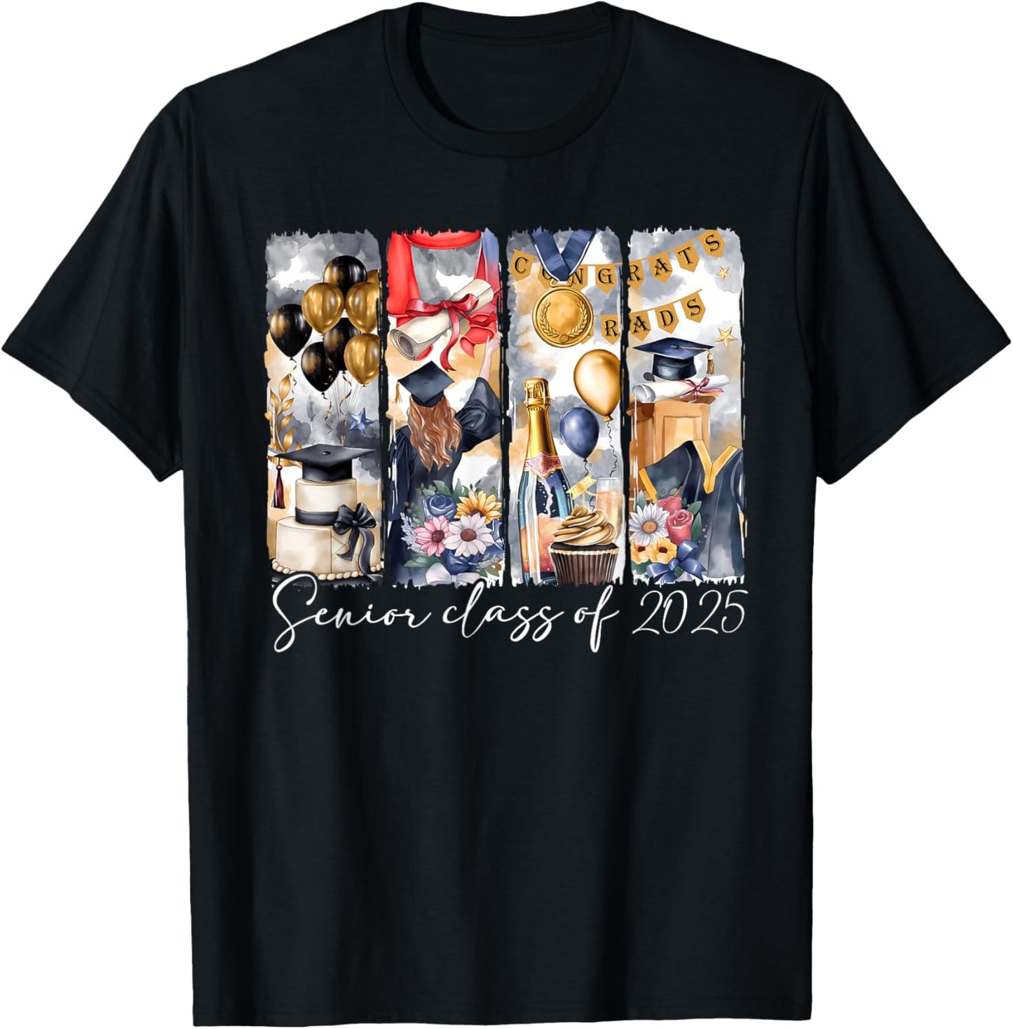 Senior 2025 Class Of 2025 Graduation Last Day School Girl T-Shirt