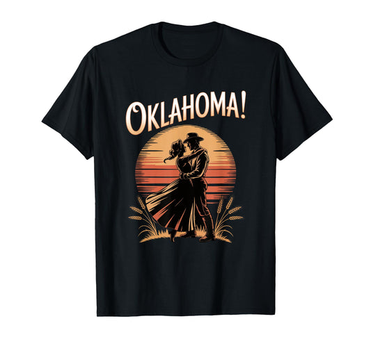 Oklahoma Retro Musical Theater Broadway Theatre T-Shirt