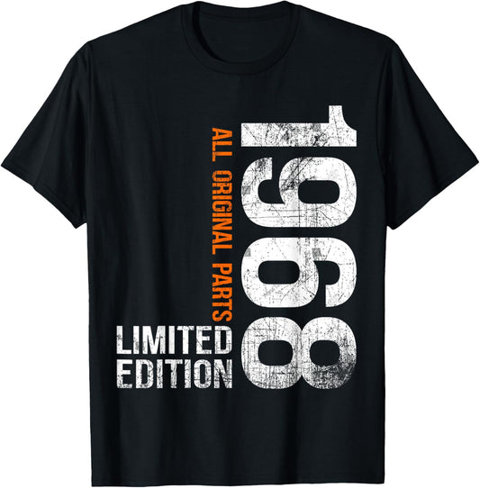 Vintage 1968 57th Birthday Gifts Men Women 57 Years Old T-Shirt