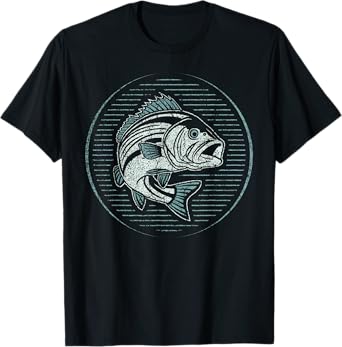 Fishing Shirt Men Women Outdoor Nature Wildlife Fish Graphic T-Shirt