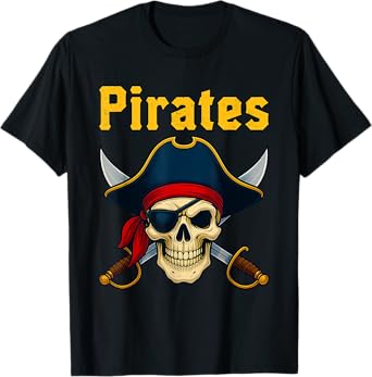 Pirate Name Funny Souvenir Gift for Men, Women & Kids T-Shirt