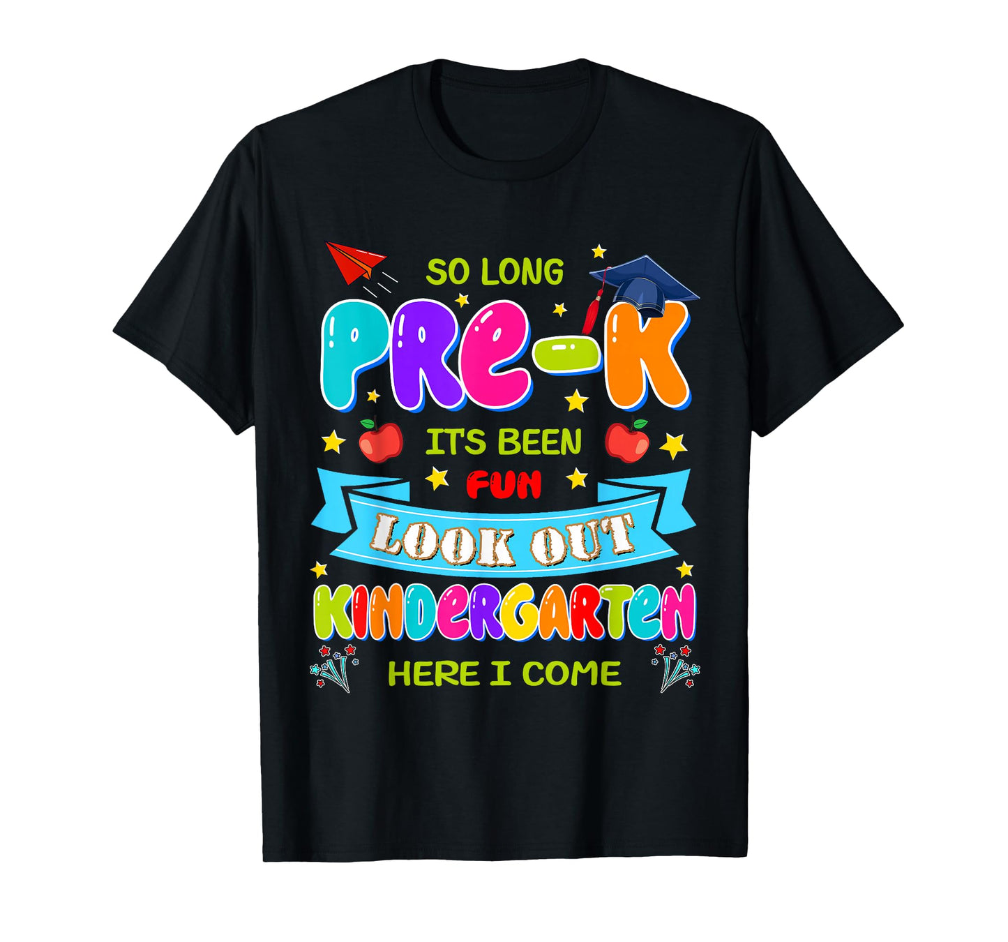 Preschool Graduation 2025 Pre-k Graduate Kids Boys Girls T-Shirt