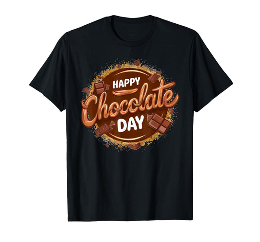 Happy Chocolate Day celebrating World Chocolate Day lovers T-Shirt