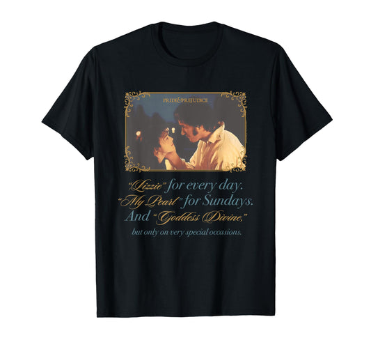 Pride & Prejudice Mrs. Darcy Movie Still T-Shirt