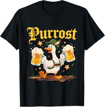 Purrost Goose Oktoberfest Beer Festival Gift T-Shirt