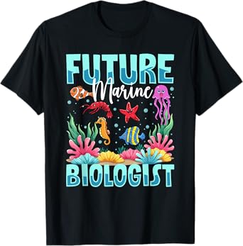 Future Marine Biologist Ocean Life Kids T-Shirt