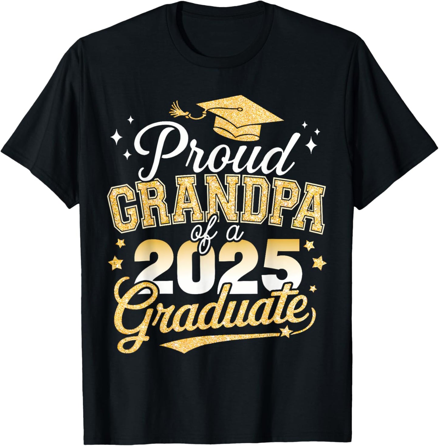 Proud grandpa of a class of 2025 graduate senior graduation T-Shirt
