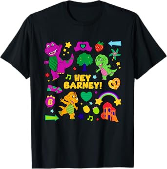 Barney's World - Hey Barney! T-Shirt