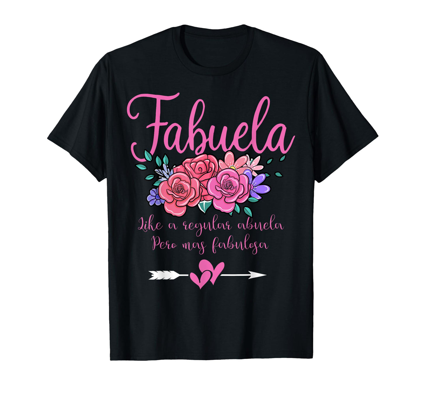 Fabuela Abuela Funny Spanish Grandma Definition T-Shirt