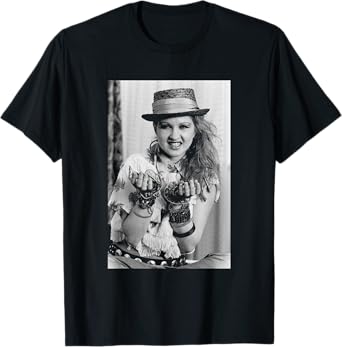 US Pop Star Cyndi Lauper Photo Shoot 1984 T-Shirt