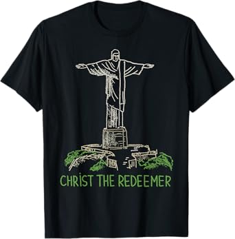 Christ the Redeemer T-shirt Tee T Shirt Tshirt