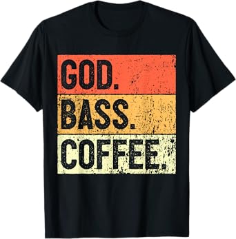 Christian Bass Player God Bassist Jesus Electric Bass T-Shirt