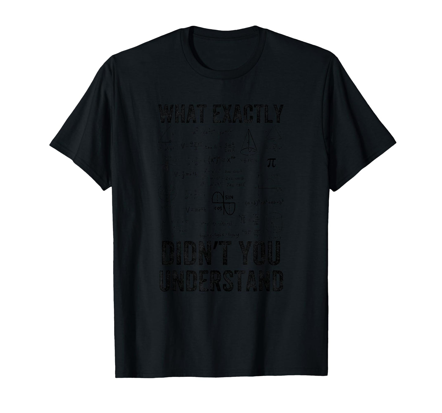 What Exactly Didn't You Understand, Mathematics T-Shirt