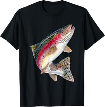 Trout T-Shirt Rainbow Trout Fishing Fishing Shirt T-Shirt