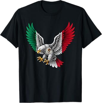 Mexico Independence Day Tee | Mexican Flag Eagle Women & Men T-Shirt