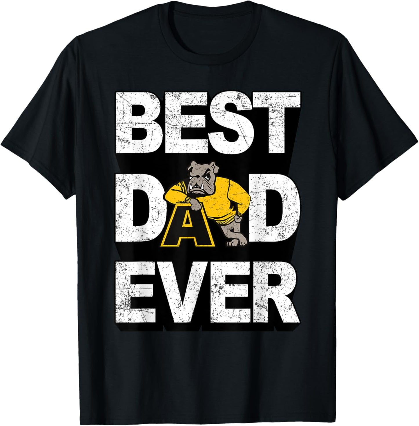 Best Adrian College Dad Ever Vintage Design For Men T-shirt by TeeBrew
