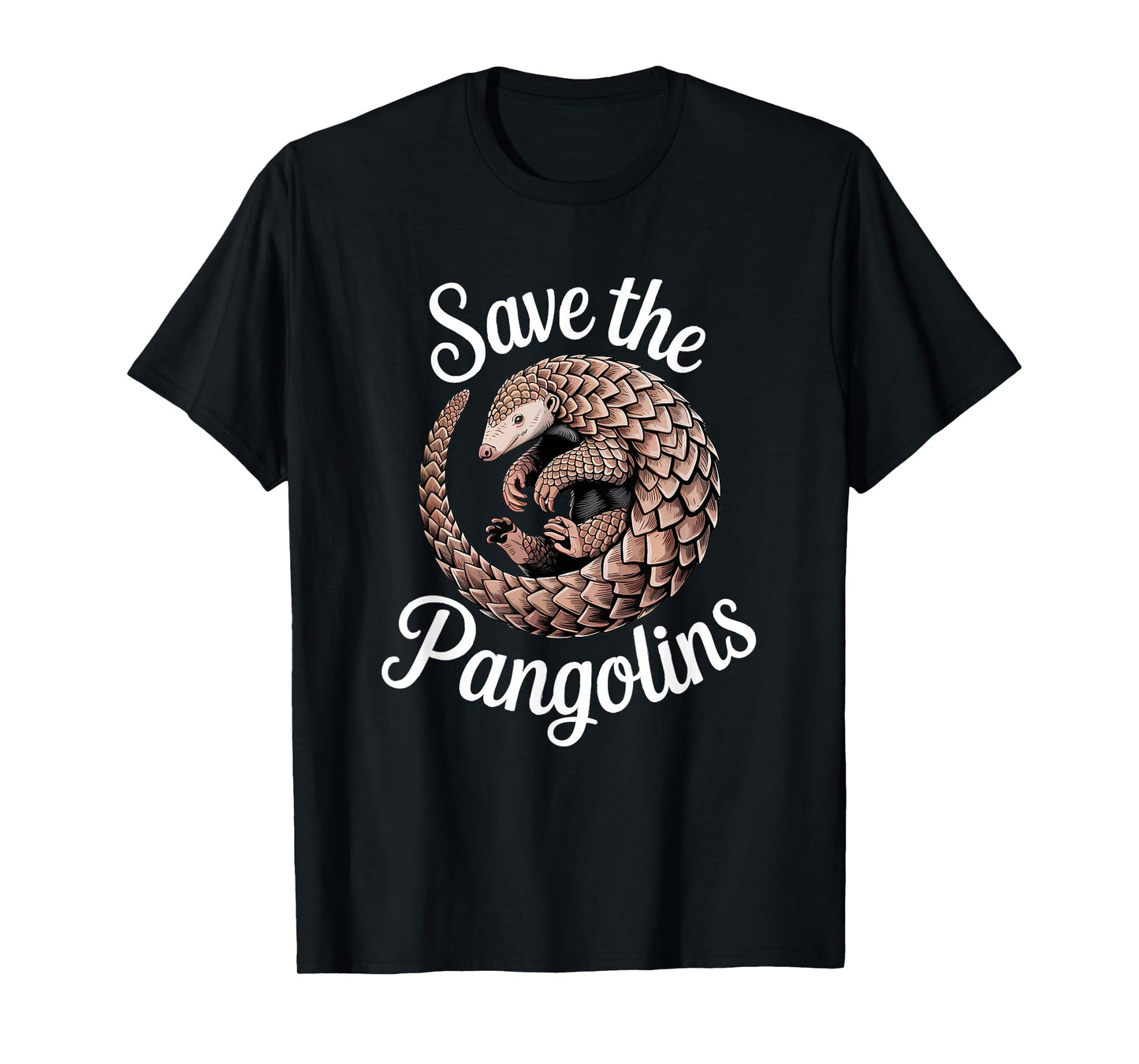 Save The Pangolin Wildlife Lover T-Shirt