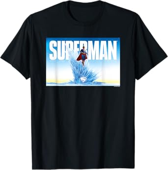 Superman (2025) Fortress Of Solitude Poster T-Shirt