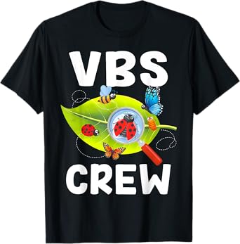 VBS Crew 2025 Insects Bible School Summer VBS Squad Vacation T-Shirt