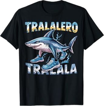 Tralalero Tralala Italian Brain Rot Italian Brainrot Meme T-Shirt