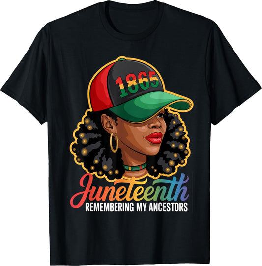 Juneteenth Remembering My Ancestors Black LGBT T-Shirt
