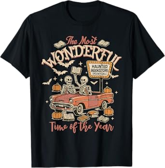 Its The Most Wonderful Time Of The Year Halloween Skeleton T-Shirt