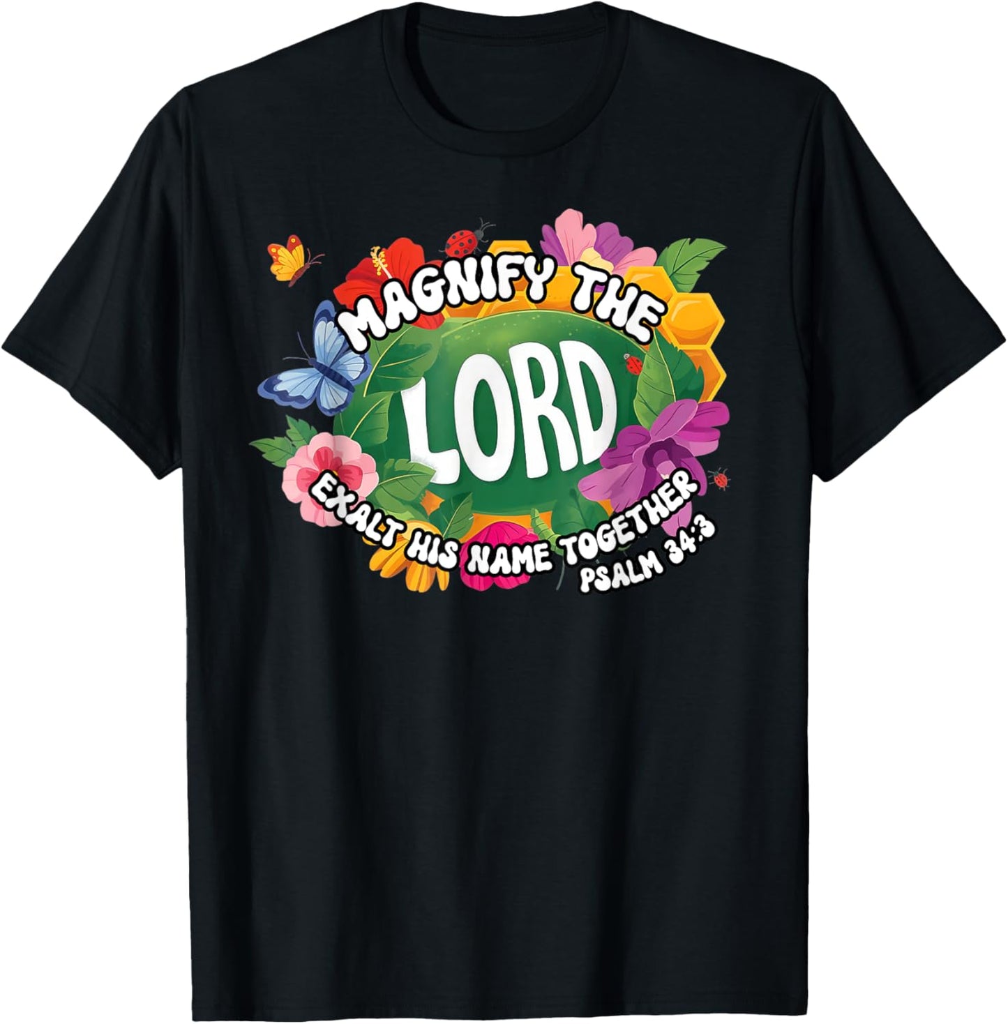 VBS 2025 Summer Camp Magnify The Lord Christian T-Shirt