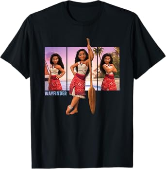 Disney Moana 2 Wayfinder Moana with Oar Pose Trio T-Shirt
