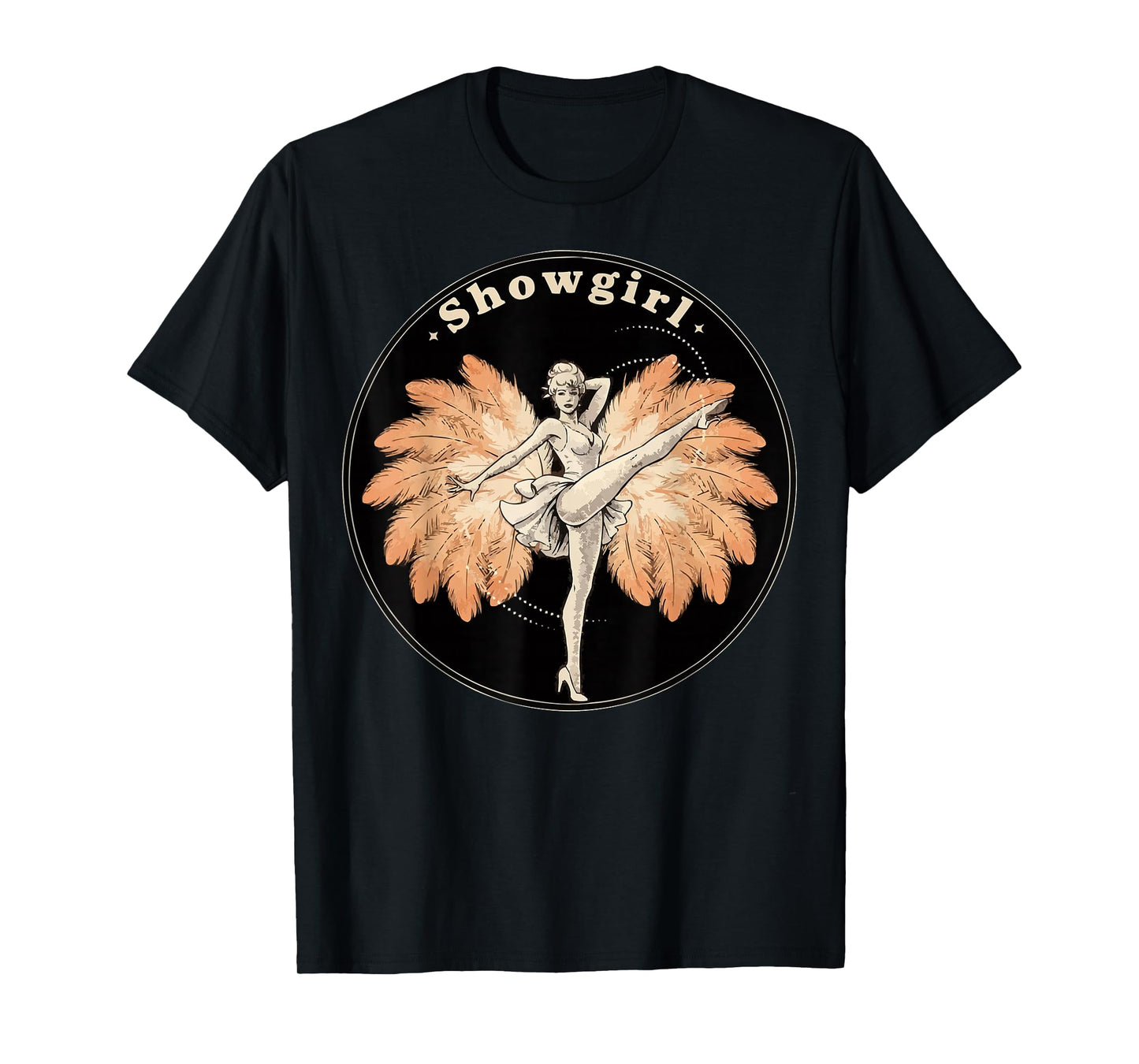 Showgirl Timeless Beauty Dance Motion T-Shirt