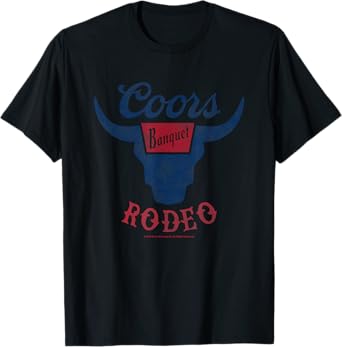 Coors Brewing Company Coors Banquet Rodeo Vintage Big Logo T-Shirt