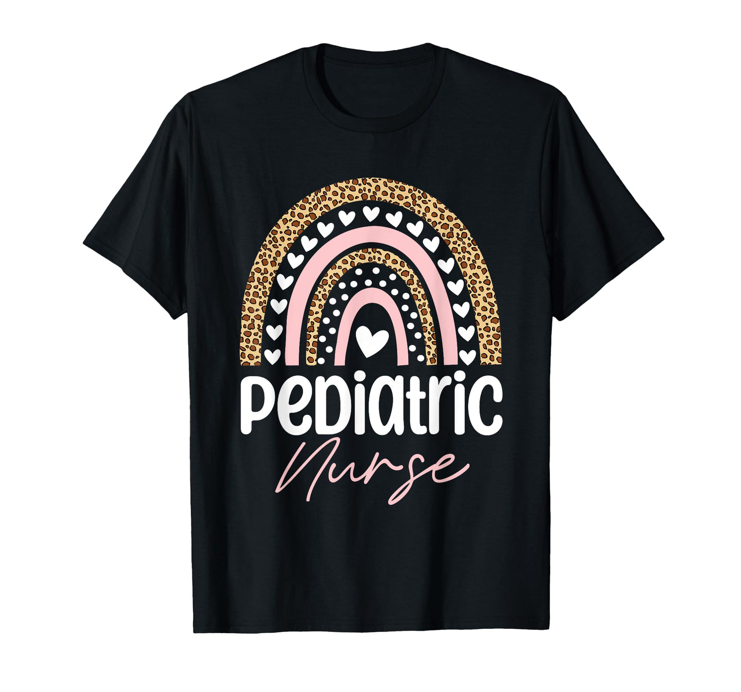 Pediatric Nurse PEDS Nursing Rainbow Appreciation Pediatric T-Shirt