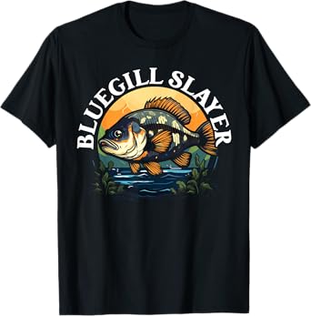 Bluegill Fishing Freshwater Fish Catcher Fisherman T-Shirt
