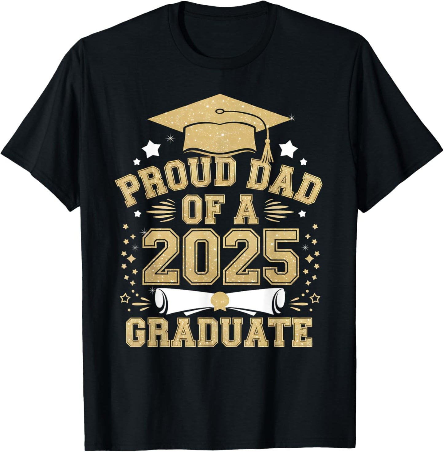 Proud dad of a class of 2025 graduate senior graduation T-Shirt