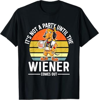 Dachshund Bavarian Bier Wiener Dog German Oktoberfest T-Shirt