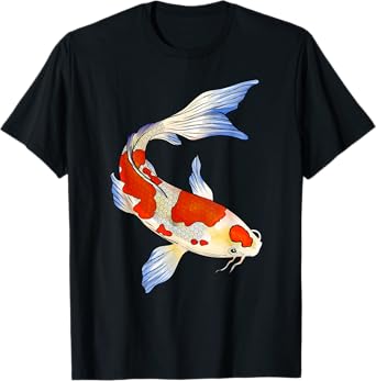 Koi Fish Funny Japanese Chinese Carp Breeder Men Women Gifts T-Shirt