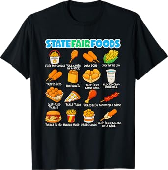 Foods Of The State Fair Minnesota T-Shirt