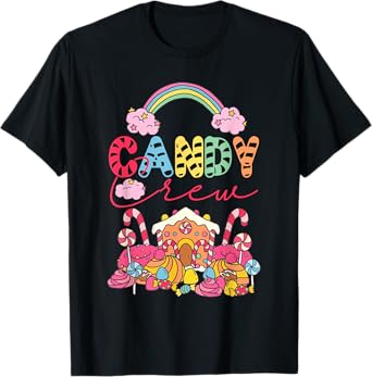 Candy Land Candy Crew Decorations Sweetie Candy Squad T-Shirt