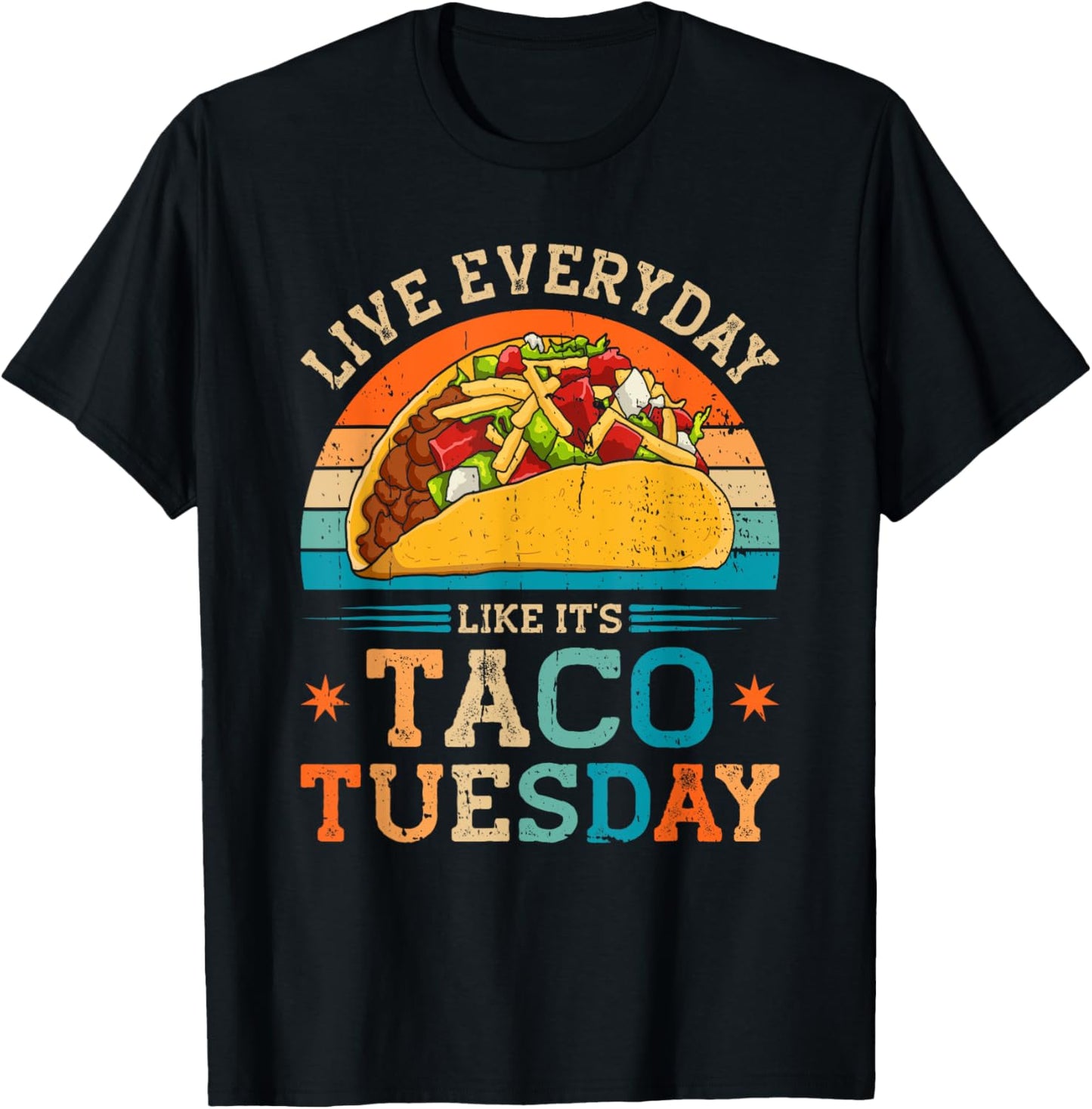 Funny Taco Tuesday Food Cinco De Mayo T-Shirt