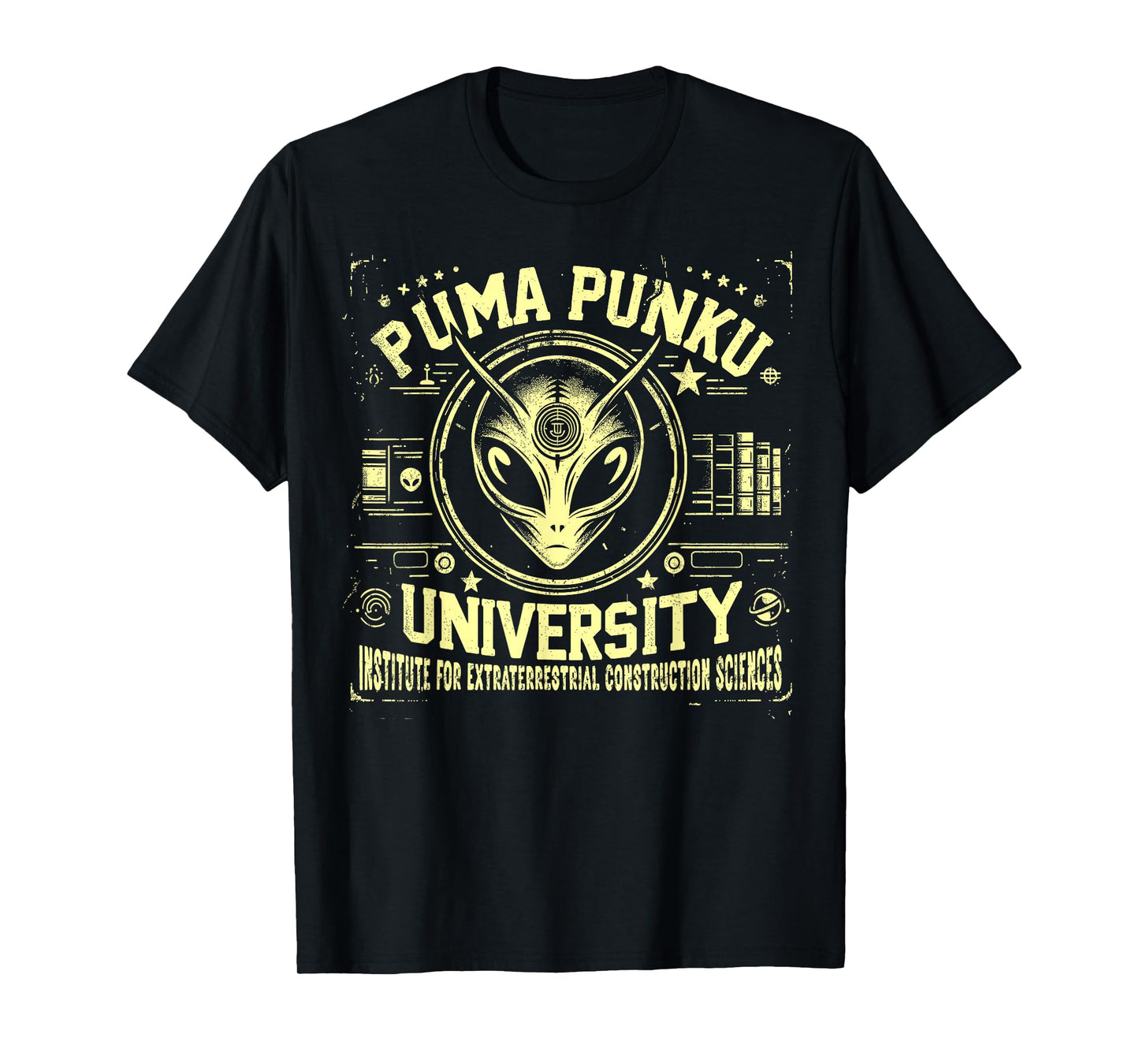 Puma Punku University, Ancient Astronaut Theorist Alien T-Shirt