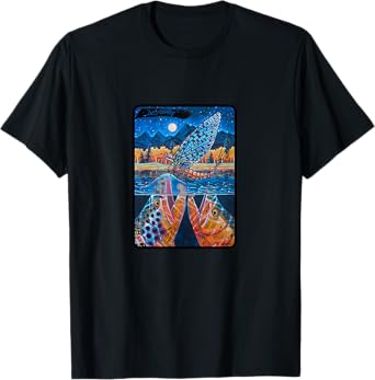 Teton Riser Trout Fishing T-Shirt Derek DeYoung T-Shirt