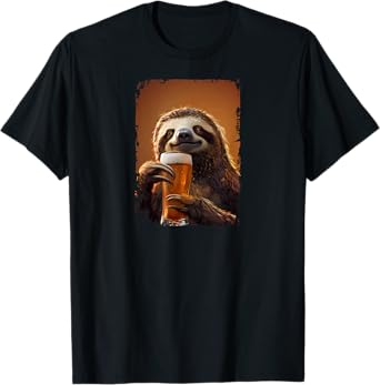 Sloth Beer T-Shirt