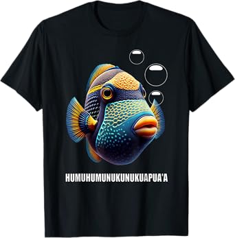 Humuhumunukunukuapua'a Hawaiian Reef Triggerfish Hawaii T-Shirt
