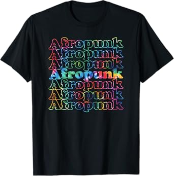 Afropunk Music Tie Dye T-Shirt