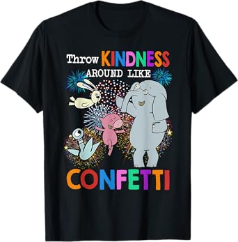 Throw Kindness Around Like Confetti Cute Teacher Elephant T-Shirt