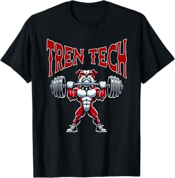 Unique Tren Tech Gym Bodysuit Tee for Men Fitness Workout T-Shirt