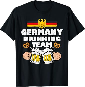 Germany Drinking Team Oktoberfest Bavarian Beer Festival T-Shirt