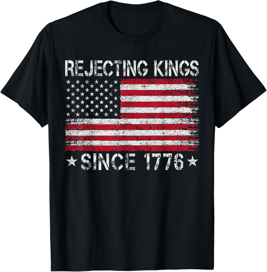 Rejecting Kings Since 1776 American Vintage 86 47 shirt 8647 T-Shirt