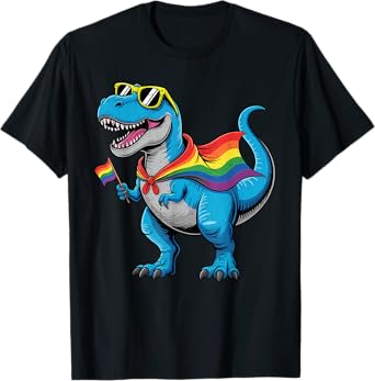 Funny LGBTQ Pride Design Homo Estás and Heart Gay Support T-Shirt